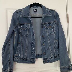 GAP Stretch Denim Jacket, Petite XS